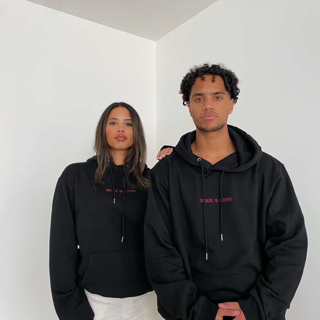 Black Gabriel Classic Hoodie 