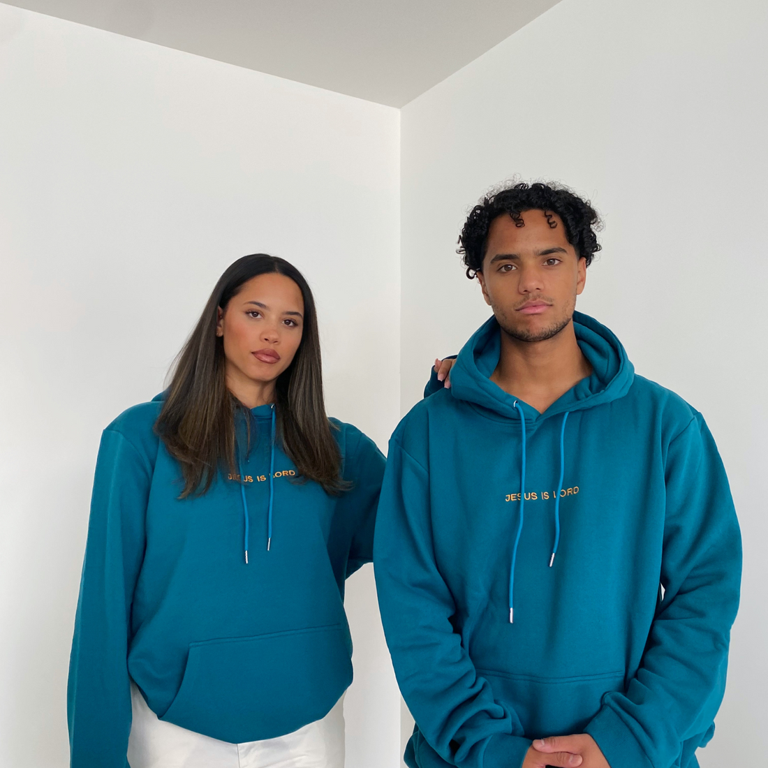 GREEN AQUA GABRIEL CLASSIC HOODIE
